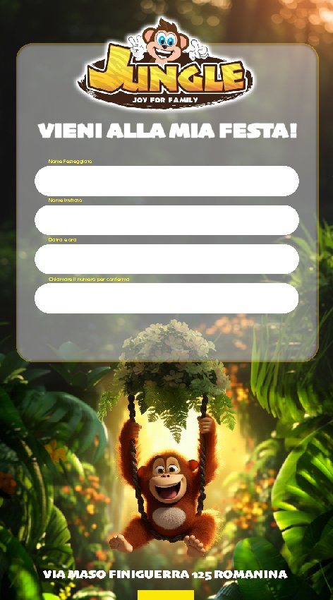 Anteprima invito Jungle Jump